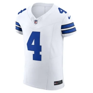 Dak prescott dallas cowboys nike vapor f.u.s.e. elite jersey White 44