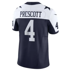 Dak prescott dallas cowboys nike vapor f.u.s.e. limited jersey Navy L