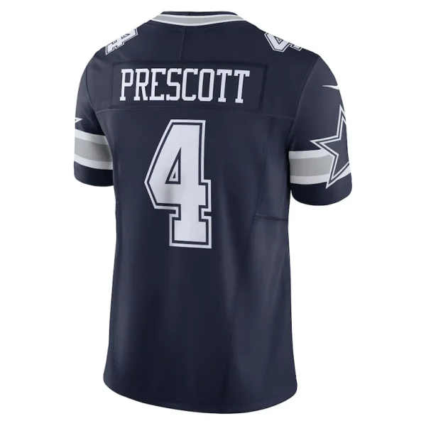 Dak prescott dallas cowboys nike vapor f.u.s.e. limited jersey Navy L