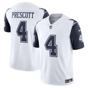 Dak prescott dallas cowboys nike vapor f.u.s.e. limited jersey White