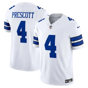 Dak prescott dallas cowboys nike vapor f.u.s.e. limited jersey White