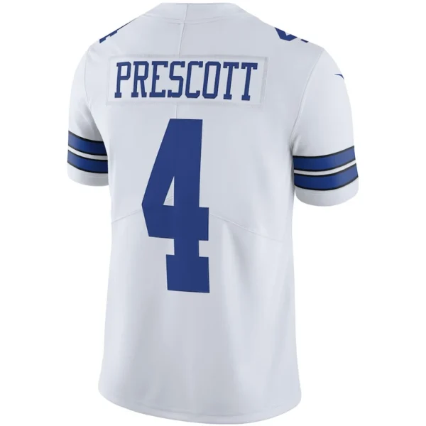 Dak prescott dallas cowboys nike vapor limited player jersey White L
