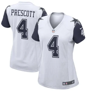 Dak prescott dallas cowboys nike womens alternate game jersey White