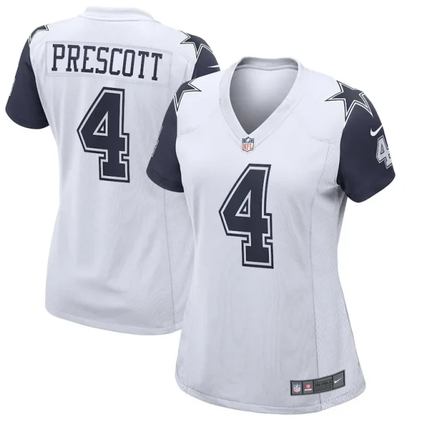 Dak prescott dallas cowboys nike womens alternate game jersey White