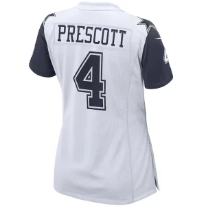 Dak prescott dallas cowboys nike womens alternate game jersey White L