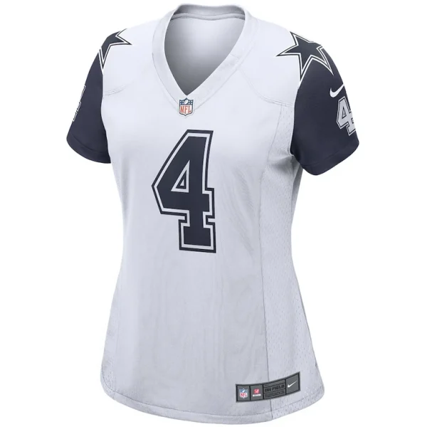 Dak prescott dallas cowboys nike womens alternate game jersey White M