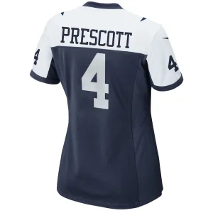 Dak prescott dallas cowboys nike womens alternate game team jersey Navy L
