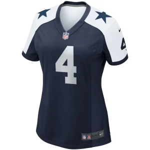 Dak prescott dallas cowboys nike womens alternate game team jersey Navy M