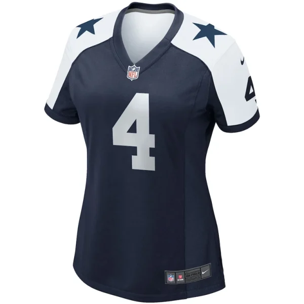 Dak prescott dallas cowboys nike womens alternate game team jersey Navy M