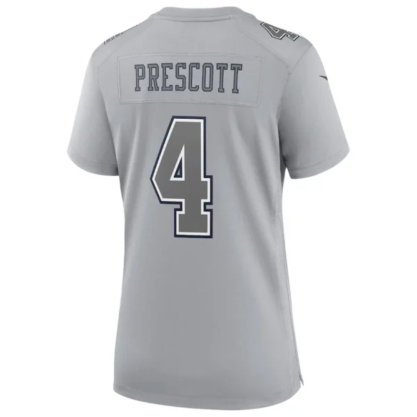 Dak prescott dallas cowboys nike womens atmosphere fashion game jersey Gray L
