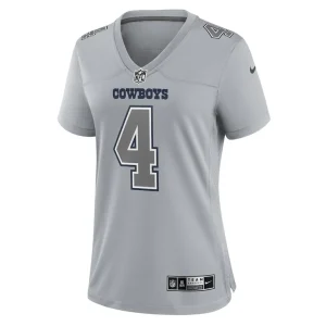 Dak prescott dallas cowboys nike womens atmosphere fashion game jersey Gray M