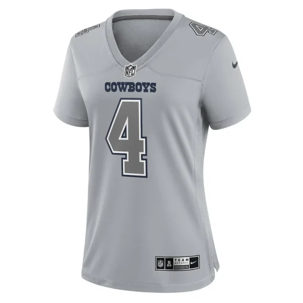 Dak prescott dallas cowboys nike womens atmosphere fashion game jersey Gray M