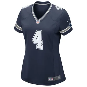Dak prescott dallas cowboys nike womens game team jersey Navy M