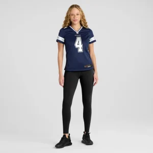 Dak prescott dallas cowboys nike womens game team jersey Navy XL