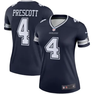 Dak prescott dallas cowboys nike womens legend player performance top Navy