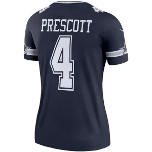 Dak prescott dallas cowboys nike womens legend player performance top Navy L