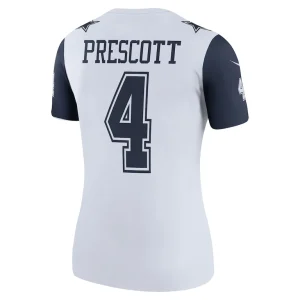 Dak prescott dallas cowboys nike womens legend player performance top White L