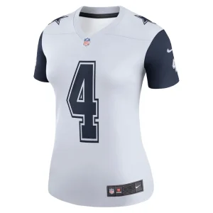 Dak prescott dallas cowboys nike womens legend player performance top White M