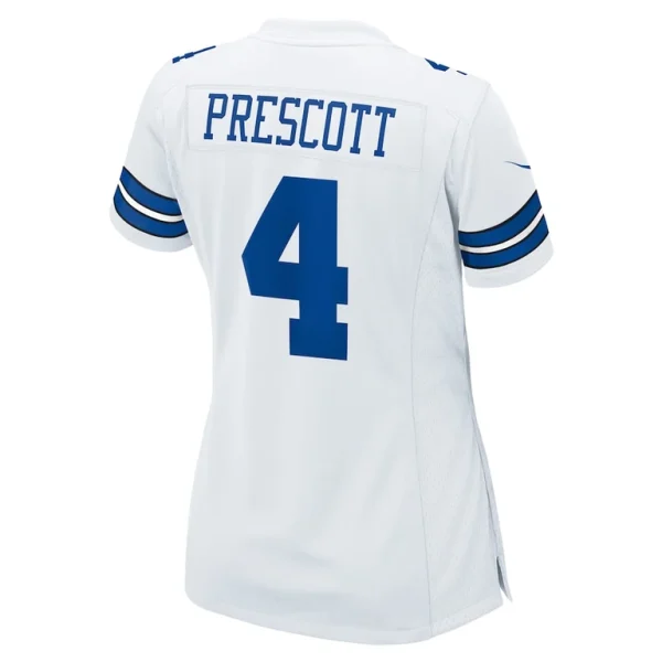 Dak prescott dallas cowboys nike womens team game jersey White L