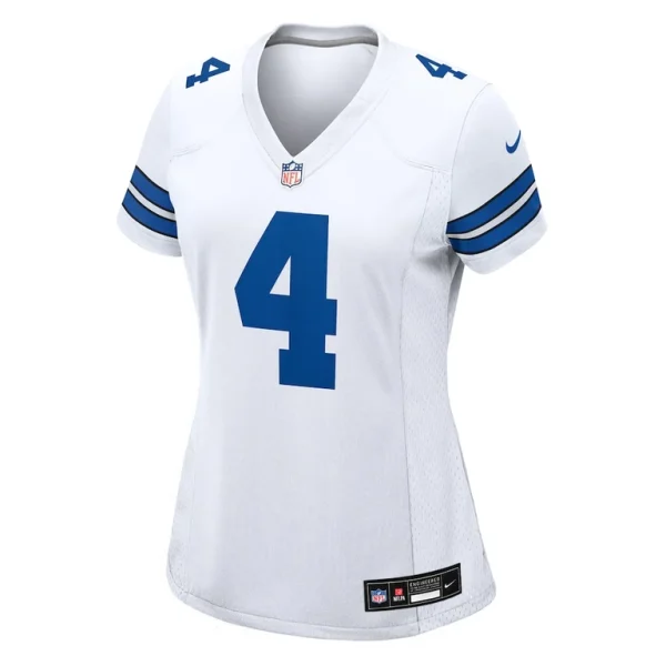 Dak prescott dallas cowboys nike womens team game jersey White M