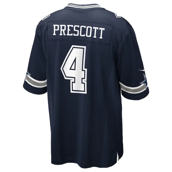 Dak prescott dallas cowboys nike youth game jersey Navy Yth L