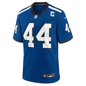 Dallas clark indianapolis colts nike indiana nights alternate game jersey Royal M