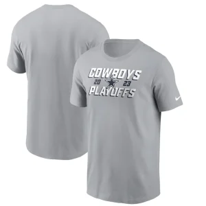 Dallas cowboys nike 2023 nfl playoffs iconic t shirt – gray Multi