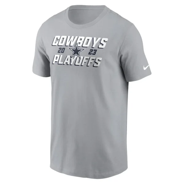 Dallas cowboys nike 2023 nfl playoffs iconic t shirt – gray Multi M