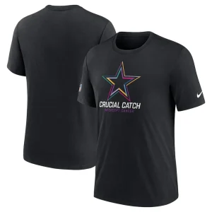 Dallas cowboys nike 2024 nfl crucial catch t shirt Black