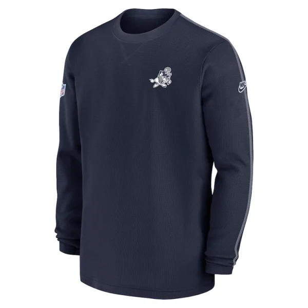 Dallas cowboys nike 2024 sideline coach vintage pullover sweatshirt Navy M