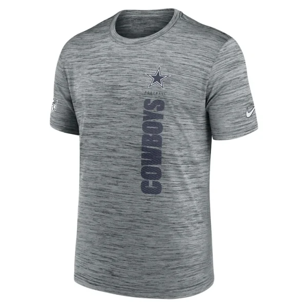 Dallas cowboys nike 2024 sideline velocity performance t shirt Gray M