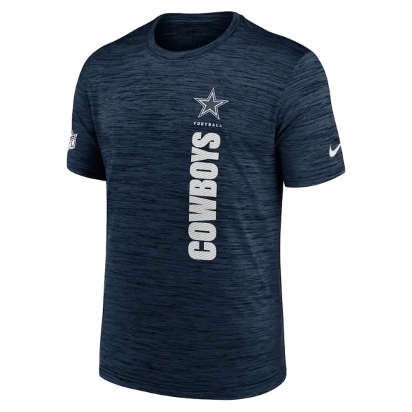Dallas cowboys nike 2024 sideline velocity performance t shirt Navy M