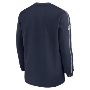 Dallas cowboys nike 202425 sideline coach long sleeve top Navy L