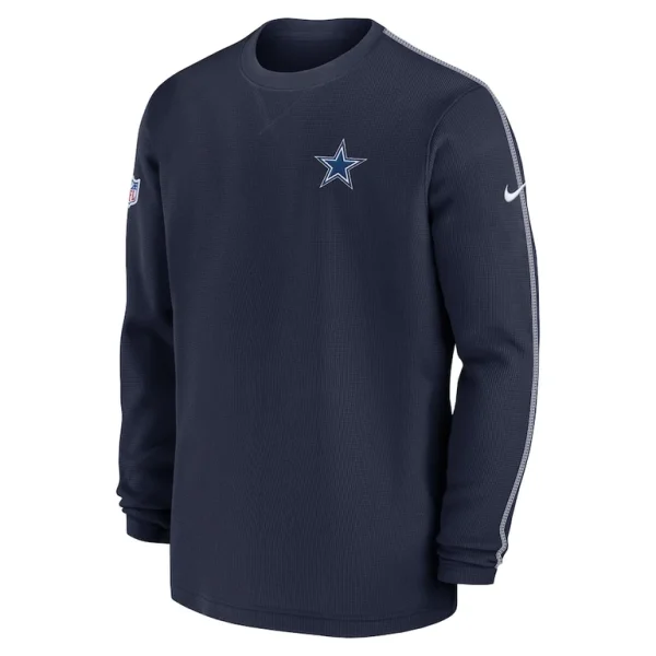 Dallas cowboys nike 202425 sideline coach long sleeve top Navy M