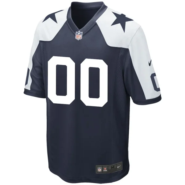 Dallas cowboys nike alternate custom game jersey Navy M