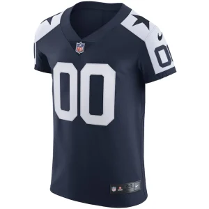 Dallas cowboys nike alternate vapor elite custom jersey Navy 44