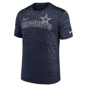 Dallas cowboys nike big tall velocity performance t shirt Navy 2XT