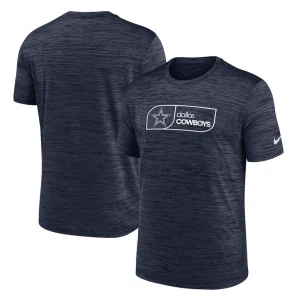 Dallas cowboys nike big tall velocity t shirt Navy