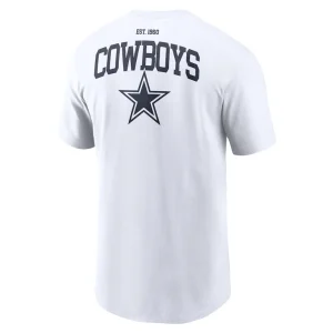 Dallas cowboys nike blitz essential t shirt Cream L