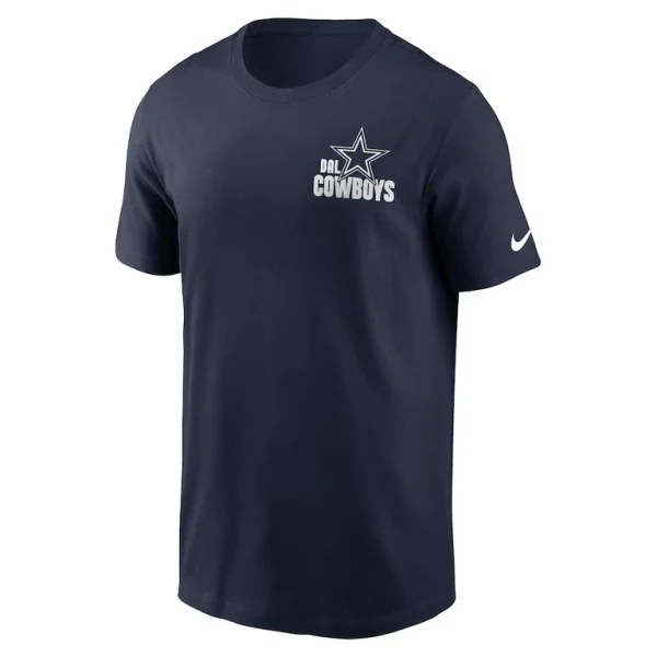 Dallas cowboys nike blitz essential t shirt Navy M