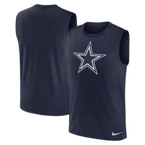 Dallas cowboys nike blitz legend muscle tank top Navy