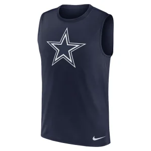Dallas cowboys nike blitz legend muscle tank top Navy M
