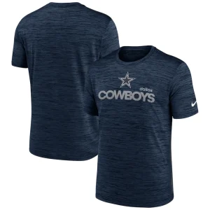 Dallas cowboys nike blitz velocity modern performance t shirt Navy