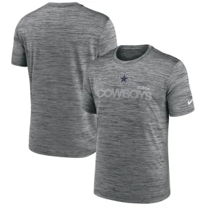 Dallas cowboys nike blitz velocity modern performance t shirt anthracite Multi