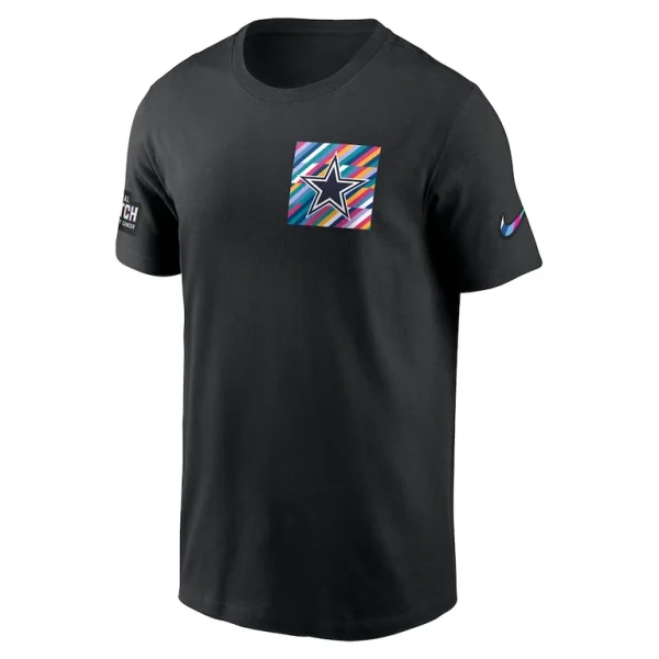 Dallas cowboys nike crucial catch sideline tri blend t shirt Black M