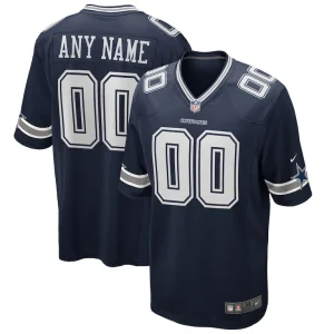 Dallas cowboys nike custom game jersey Navy