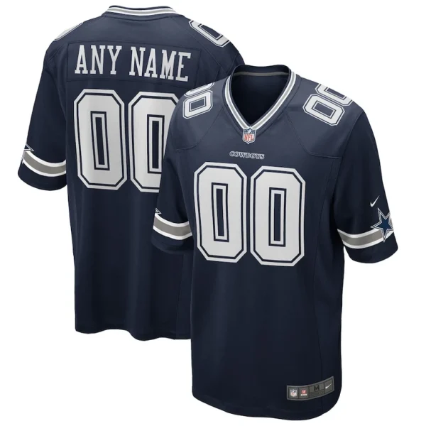 Dallas cowboys nike custom game jersey Navy