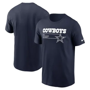 Dallas cowboys nike division essential t shirt Navy