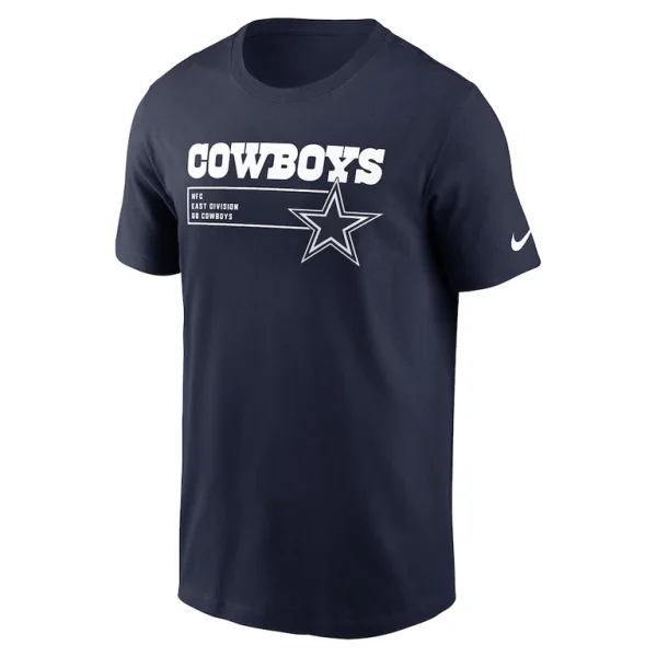 Dallas cowboys nike division essential t shirt Navy M