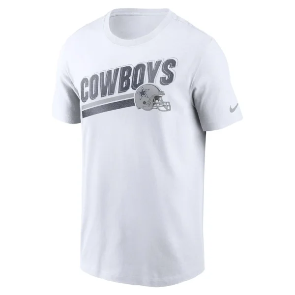 Dallas cowboys nike essential blitz lockup t shirt White M
